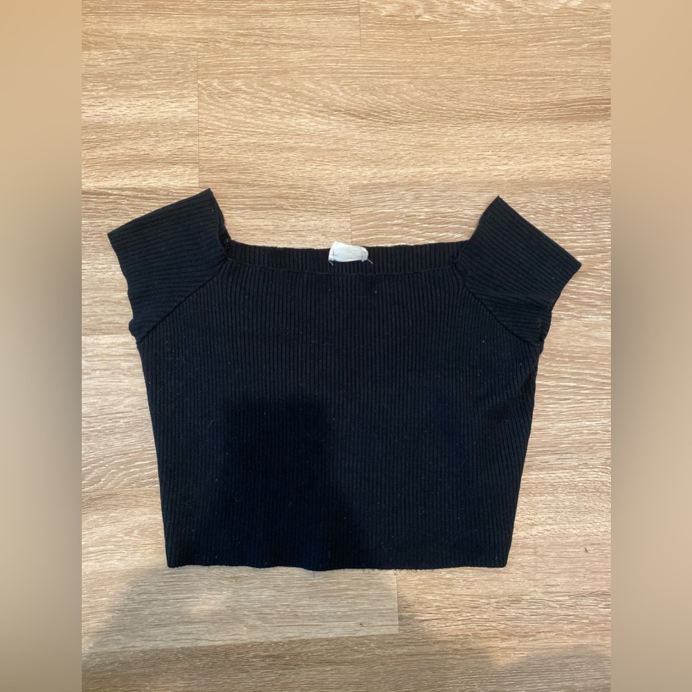 American Threads -  Off the Shoulder Shirt